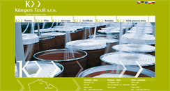 Desktop Screenshot of kuempers.cz